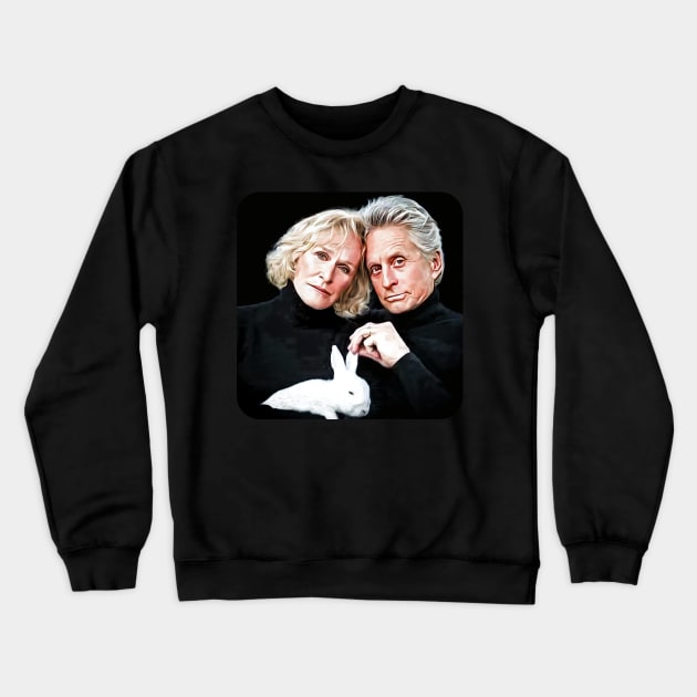 Fatal Attraction | Bunny Makes 3 Crewneck Sweatshirt by akastardust